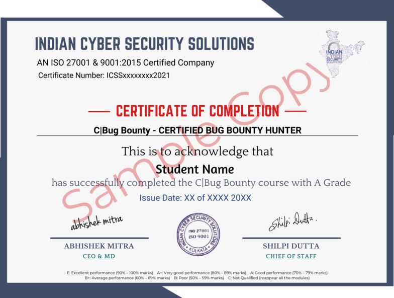 Bug Bounty Training in India | Bug Bounty Course in India - ICSS