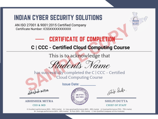 Microsoft Azure Certification - Indian Cyber Security Solutions 