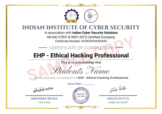 Ethical Hacking Course in Bangalore - Indian Cyber Security Solutions