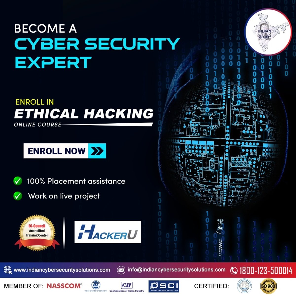 ethical hacking course and placement